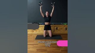 Bikini Arms - Toned and Slim Arm Workout (Dumbbell Only) #womensworkout #motivation #femalefitness