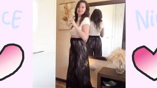 Transparent Dress: See through Try on Haul 4K???? #70