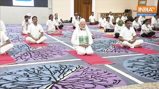 International Yoga Day 2024 | PM Modi ने दिया 'Yoga For Self And Society' का संदेश