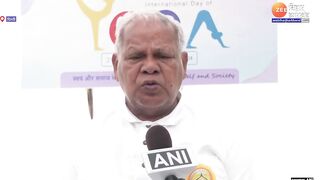 International Yoga Day : अंतर्राष्ट्रीय योग दिवस पर क्या बोले केंद्रीय मंत्री Jitanram Manjhi ?