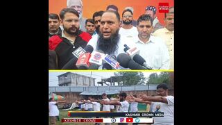 BJP Kupwara Led Javid Qureshi Held Yoga Amid Heavy Rains.