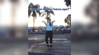 Stretching atau pemanasan? #warmup #stretching #latihan #olahraga #pemanasan