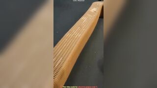 বিদেশের Flexible Dinning table ???? mini wood toy-wood working art skill wood / hand crafts