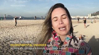 Rio de Janeiro celebrates International Yoga Day with massive sunrise class in Copacabana