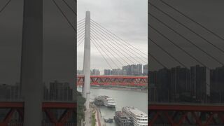 China - Chongqing Unique Cableway stretching across the Yangtze River【中国 -重庆独特的长江索道】