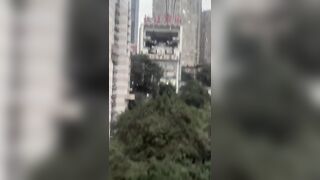 China - Chongqing Unique Cableway stretching across the Yangtze River【中国 -重庆独特的长江索道】