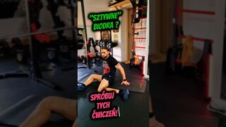 "sztywne" biodra ? spróbuj robić te ćwiczenia! #fizjoterapia #mobility #stretching #zrzucbrzuch