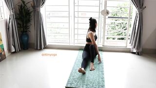 Flexibility Stretching Everyday yoga home, Ep604