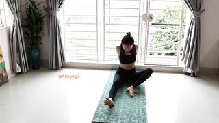 Flexibility Stretching Everyday yoga home, Ep604