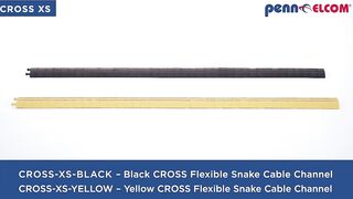 CROSS Flexible Snake Cable Channel | CROSS-XS | Penn Elcom