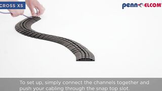 CROSS Flexible Snake Cable Channel | CROSS-XS | Penn Elcom