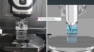 Tebis 4.1 Release 8 – Multi-axis simultaneous milling: flexible control axis movements