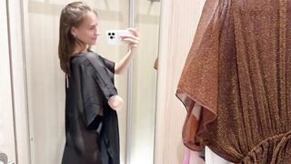 [4K] ???? Transparent Try on Haul with Dolly ????