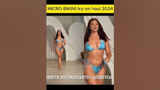 MICRO BIKINI try on haul 2024 +EDIT