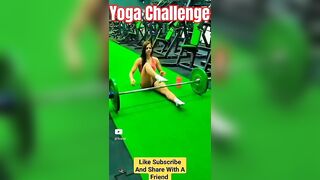 Yoga stretching Challenge #shorts #yoga #challenge #fitness #viral #trending #fyp