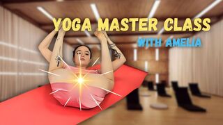 Transparent Yoga Master Class with Amelia | 4K