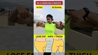 Hips and Thighs fat lose ????️???? #fitness #exercise #yoga #yogeshwari #thighs #reduce #tipsy #bellyfat
