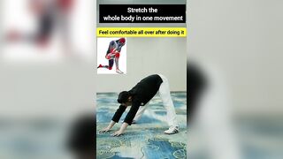 Stretch Side Waist and Flexible Back || Stretch the whole body in one movement || Martial Arts