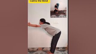 Standing Forward Bend ????#yoga #ytshorts #shorts