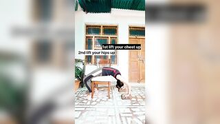 #chakrasan #backbending #viral #youtubeshorts #tutorial #motivation #yogaexercise #yoga #yogasana