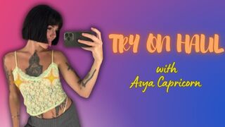 Try On Haul with Asya Capricorn| See Through Clothes