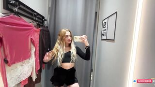 Revealing See Through Lingerie Try On Haul No Bra｜HoneyDi ???? 4K