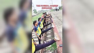 leg Stretching exercise #viral #streching #shorts #reels #biharpolice #rpf #reels #youtubeshorts