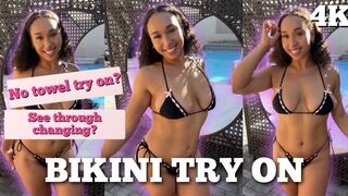 SUMMER BIKINI Try On | Natural Body | BabygirlHazel