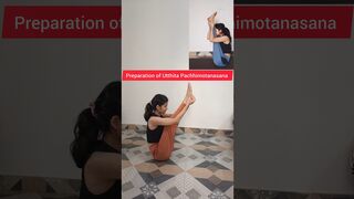 Extended Forward Bend Pose #yoga #ytshorts #shorts