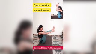 Extended Forward Bend Pose #yoga #ytshorts #shorts