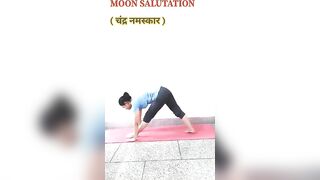 Moon Salutation | चंद्र नमस्कार | Yoga for Summer | Cooling Yoga | Jai Siya Ram | Namami Shamishan