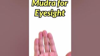 Mudra for eyesight #yogaforbeginners #mudra#yoga#shorts