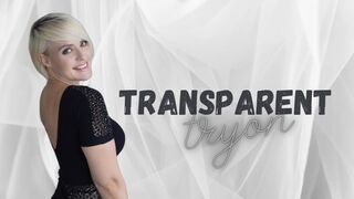 [4K] Transparent Dress Try On Haul | Angeline Cleon