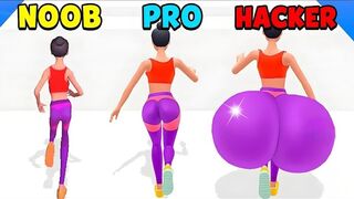 Noob Vs Pro Vs Hacker ???? 3D Twerk Game