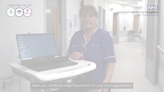 Visiting Royal Liverpool University Hospital for a flexible cystoscopy