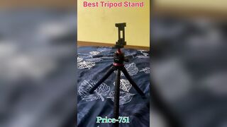 #Flexible gorilla Mobile and action camera tripod | travel vlog setup | blog setup short | shorts