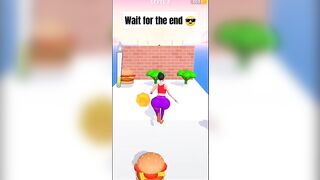 Twerk run game #viral #ytshorts #shorts #gamer