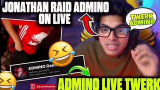 ???? JONNY RAID ADMINO ON LIVE ???? ADMINO TWERK ? ON LIVE ???? #jonathan #jonathangaming