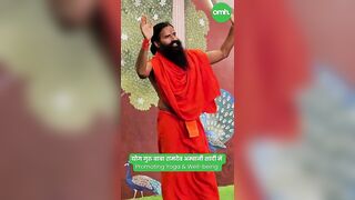 योग गुरु बाबा रामदेव अम्बानी शादी में Promoting Yoga & Well-being