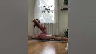 Strength leads you to a greater stretch #shorts #yoga #strengthtraining