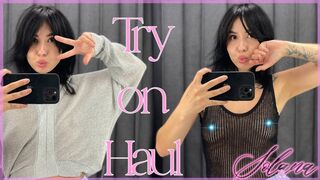 NO BRA TRAND | Transparent Clothes Try-On Haul