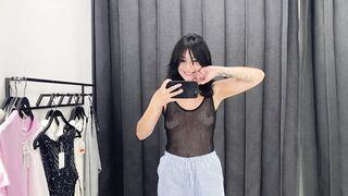 NO BRA TRAND | Transparent Clothes Try-On Haul