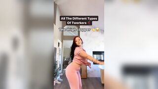 All the different types of twerkers ????#comedy #viral #youtubeshort #dance #twerk #funnyreels