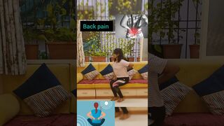 5 Yoga Poses to Release your back pain #yoga #backpainrelief #backpainyoga #dailyroutine #asana