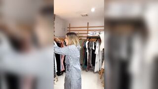 [4K] Transparent Clothes In Dressing Room | Try on Haul with Lady A