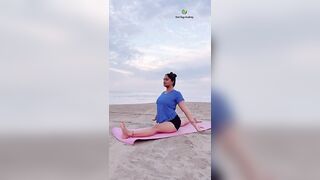 Yoga on the beach | Yoga with Urmi Pandya