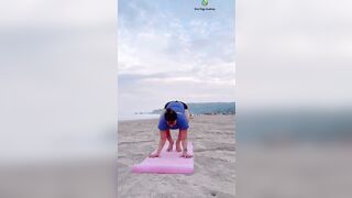 Yoga on the beach | Yoga with Urmi Pandya