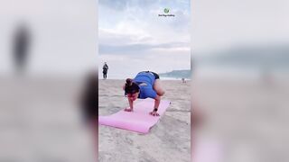 Yoga on the beach | Yoga with Urmi Pandya