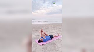 Yoga on the beach | Yoga with Urmi Pandya