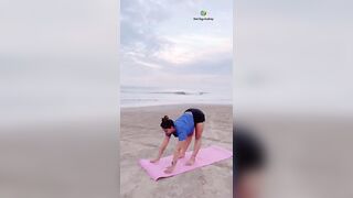 Yoga on the beach | Yoga with Urmi Pandya